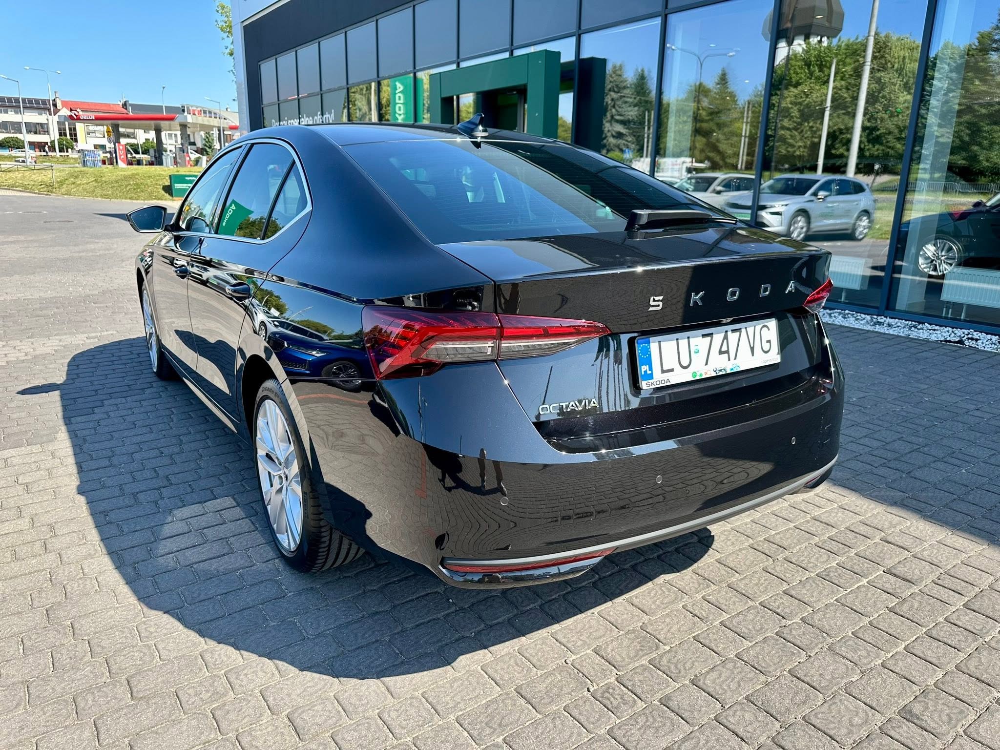 Škoda Octavia 2.0 TDI czarny liftback - wypożyczalnia Fado Szczecin